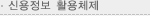 신용정보 활용체제