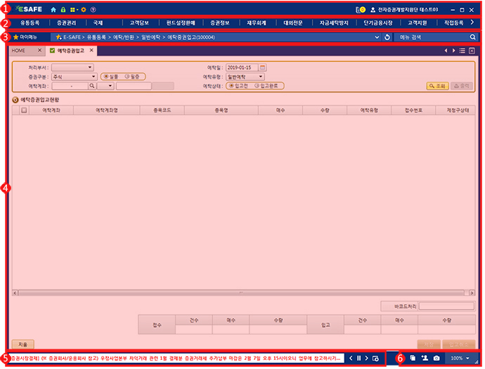 e-SAFE UI